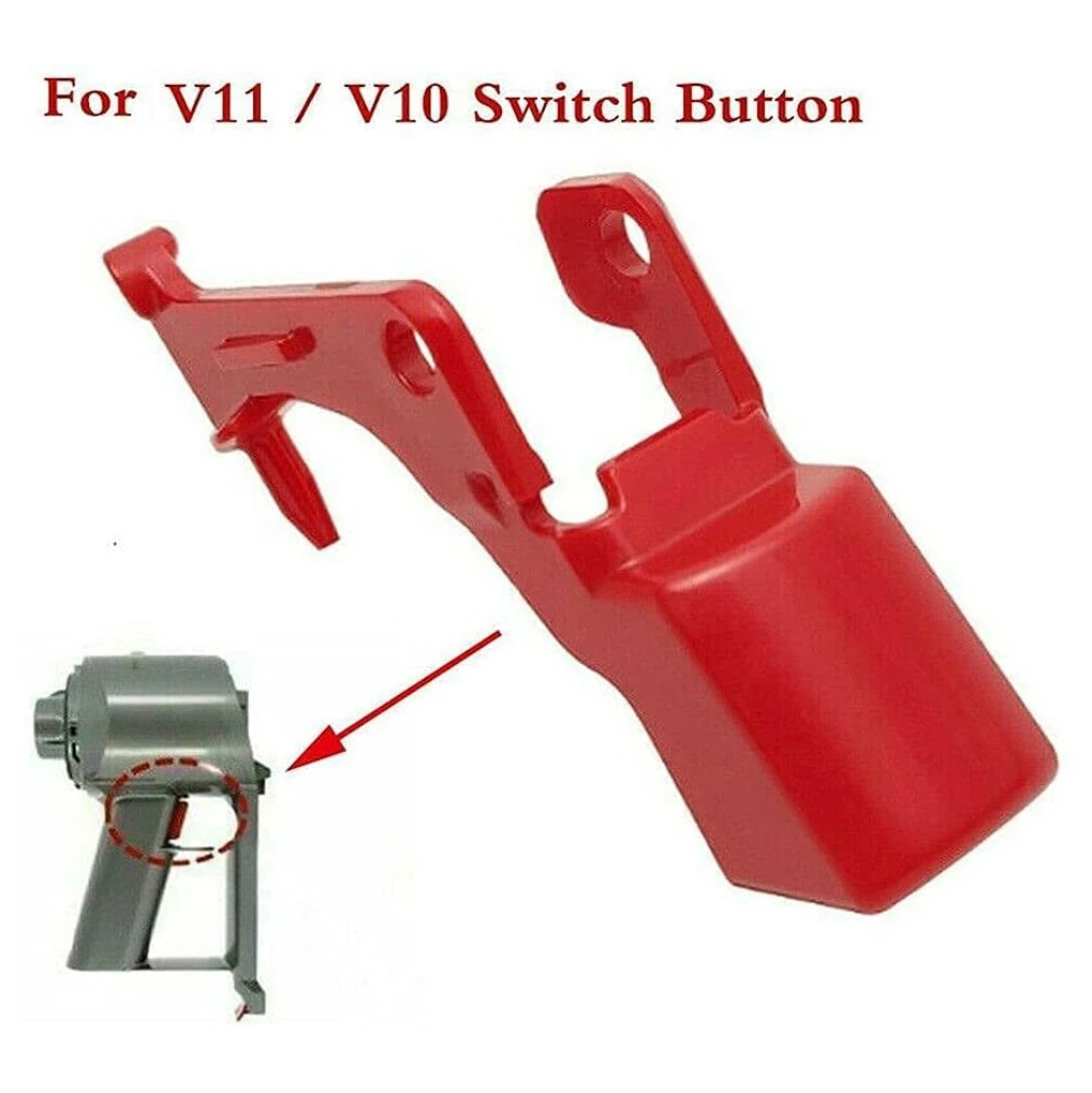 A31I 3 Pcs for Dyson V10 / V11 Switch Button Red Button for Dyson Vacuum Cleaner Host Switch Maintenance Accessories