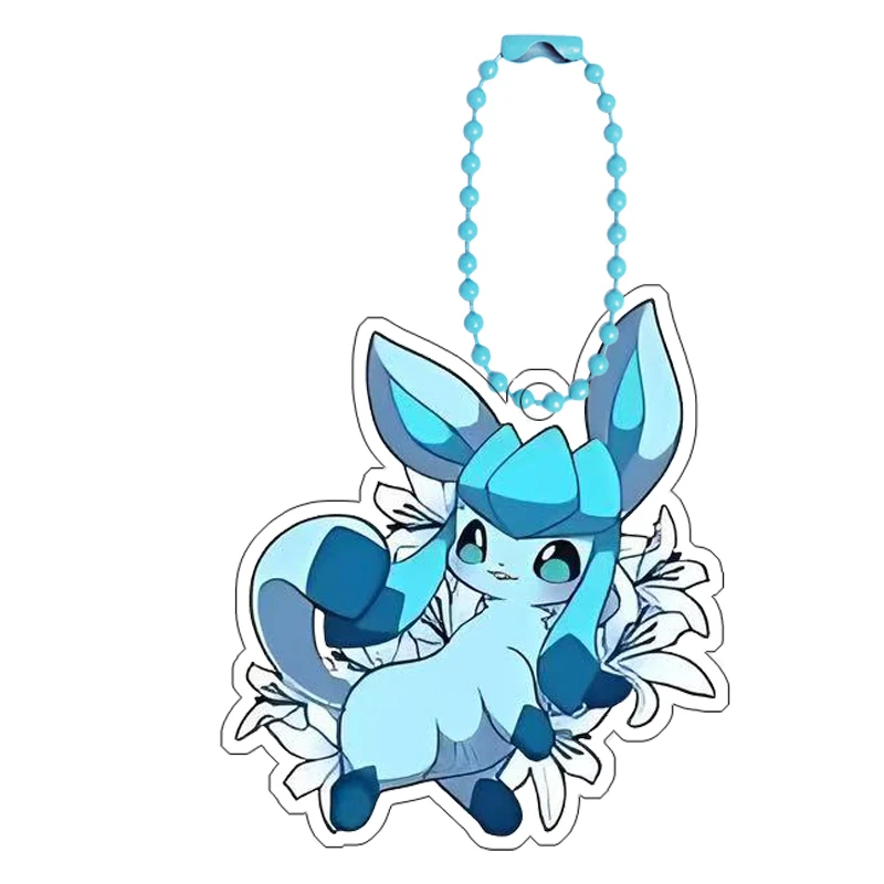 

Pokemon Eevee Umbreon Sylveon Espeon Self-Made Cartoon Acrylic Key Chain Backpack Accessories Pendant Anime Classics Collection