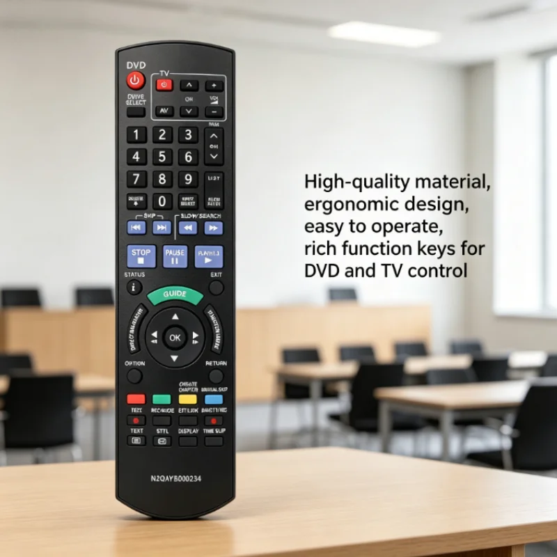 N2QAYB000234 Universal Remote Control for Panasonic DVD Recorder DMR-EX71S DMR-EX81S DMR-EX71SEGS Direct Plug And Play