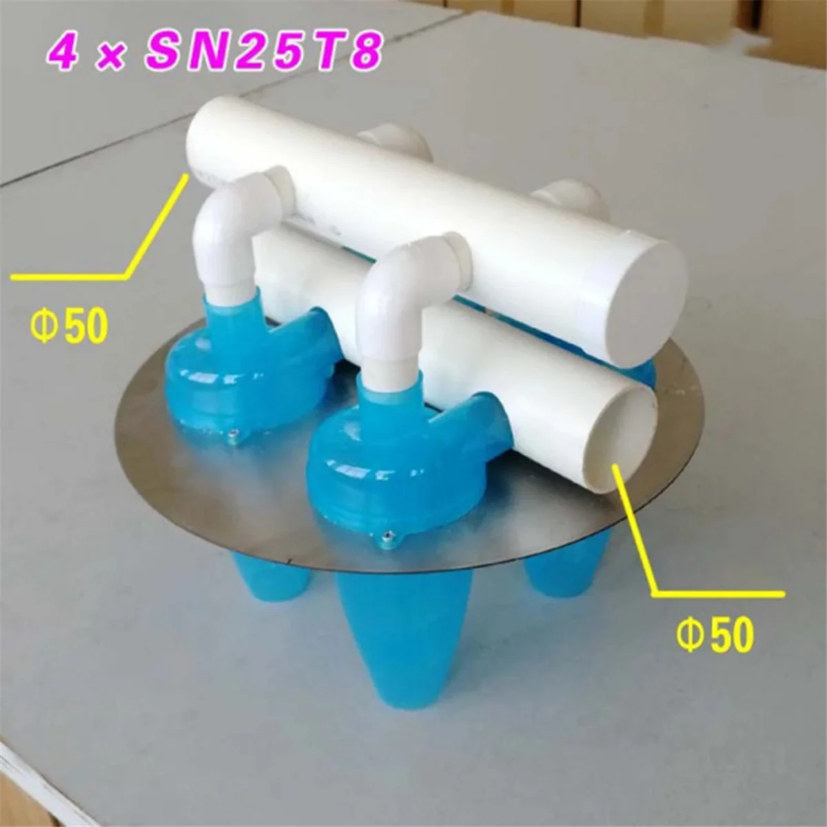 Stofafscheider Cycloon Mini Kleine Industriële Afzuigkap Houtbewerking Gereedschap Stofzuiger Filter Scheiding Huis Diy