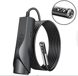 2MP 1080P 4.9mm  Dual Lens WIFI Endoscope Water-proof IP66 CMOS Borescope Inspection Digital Microscope Camera Otoscope