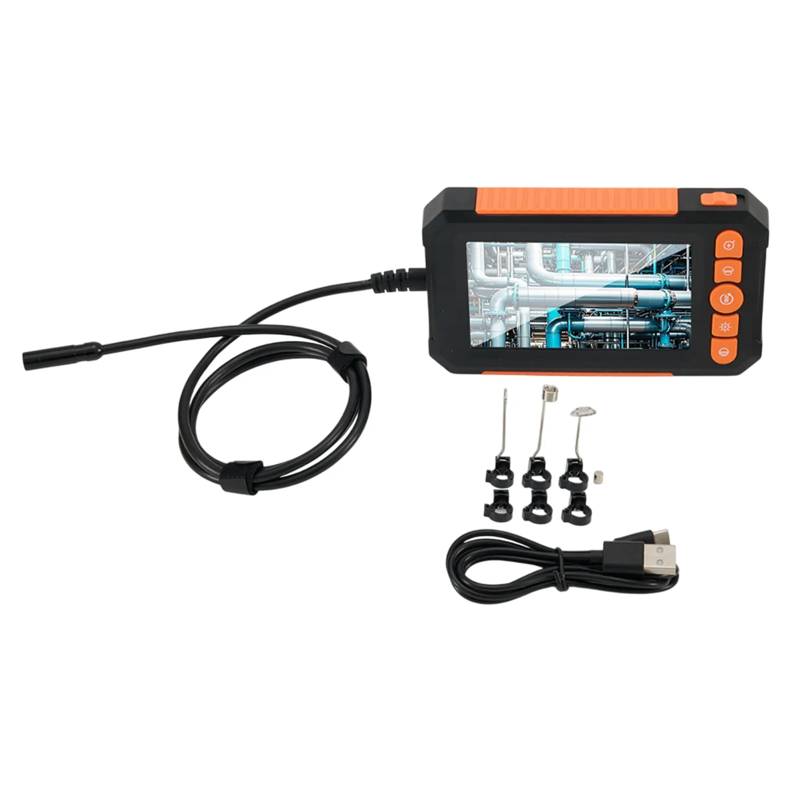 

Adjustable Brightness Inspection Camera 1M IP67 Waterproof Camera Real-time Video Viewing 10 Languages Supported