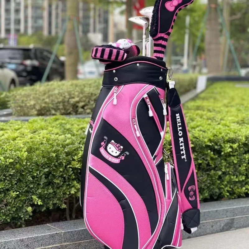 Hello kitty new ladies golf set carbon club Sanrio cartoon animation kawaii junior and intermediate practice club creative gift