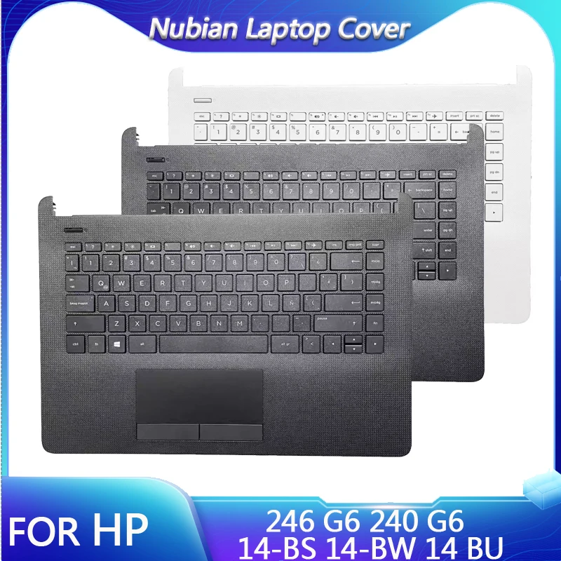 

For HP 14-BS 14-BW 14 BU 246 G6 240 G6 laptop palm rest keyboard black