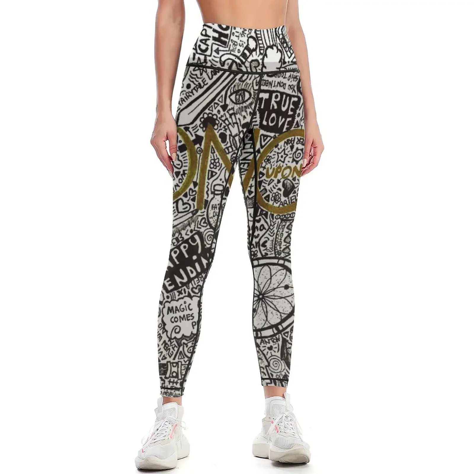 

Once Upon a Time Leggings Tight fitting woman fitness set gym Womens Leggings