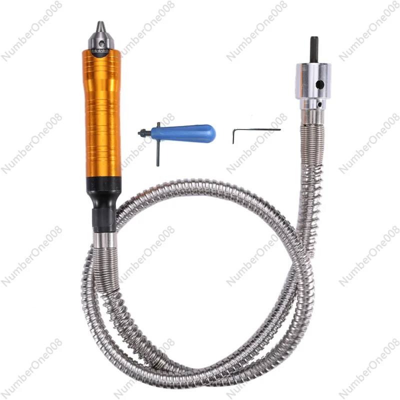 

Stainless steel electric drill grinding table grinding soft shaft engraving pen high-precision tile clear seam tile seam handle