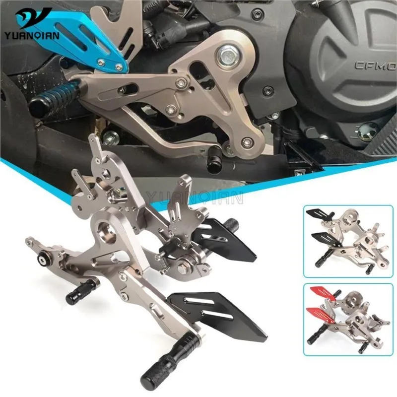 

450SR 450SS 2022 2023 Accessories Motorcycle Adjustable Rear Set Rearsets FOR CFMOTO 450 SR 2022-2023 Footrest Foot Pegs 2024