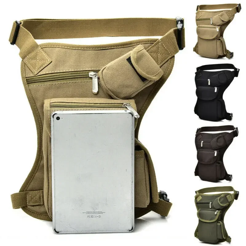 Tactical Shoulder Waist Fanny Pack Pouch Bum Bag Camping Hiking Outdoor Tactical Multifunctional Leg Bag Sports Bags