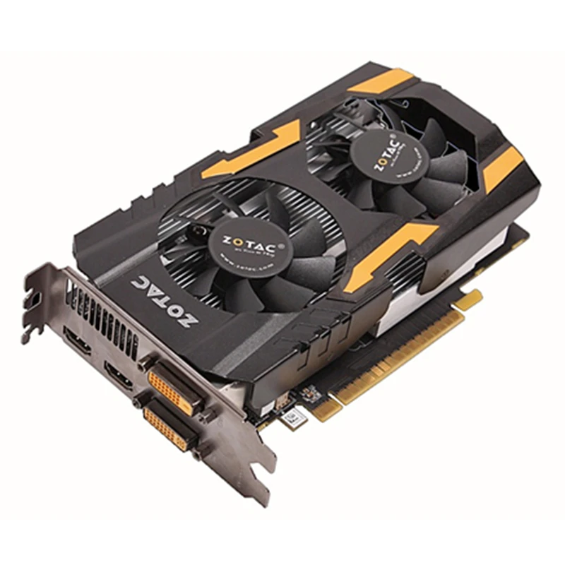 Video Kaart Zotac Geforce Gtx 650Ti 1Gb GDDR5 128Bit Grafische Kaarten Voor Nvidia 100% Originele Kaart GTX650Ti Desktop Computer