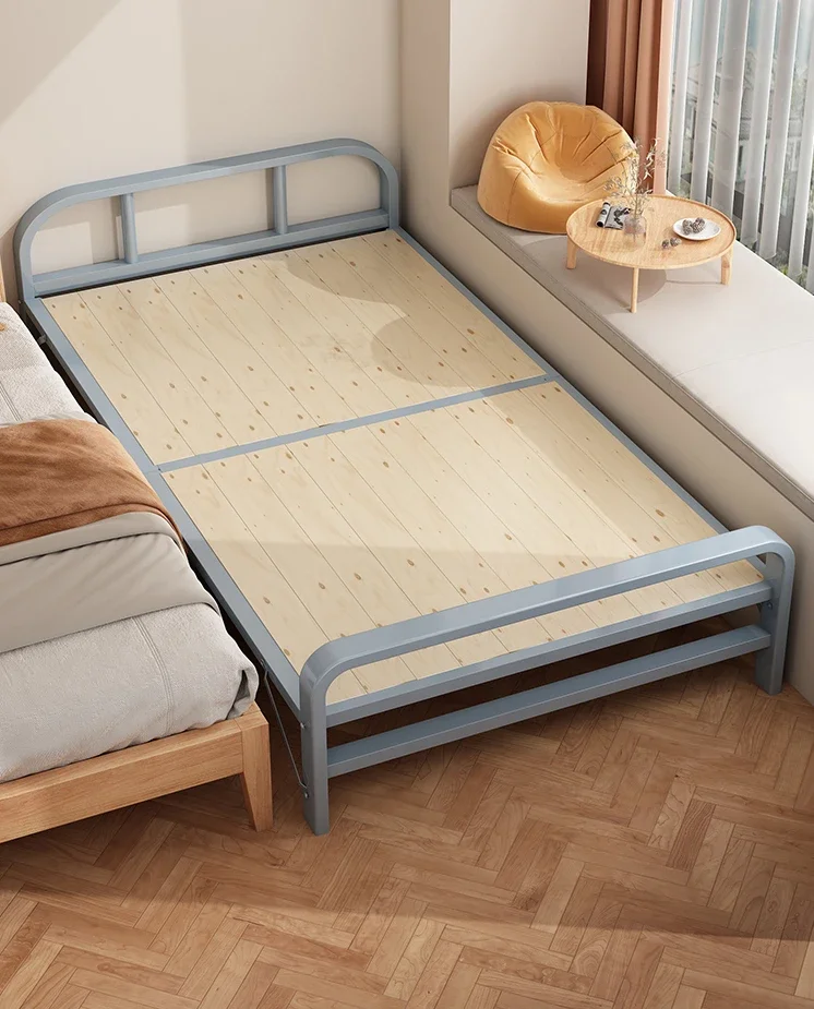 

Folding Home Single Office Lunch Rest Simple Portable March Bed Lunch Sleep Small Iron Bed