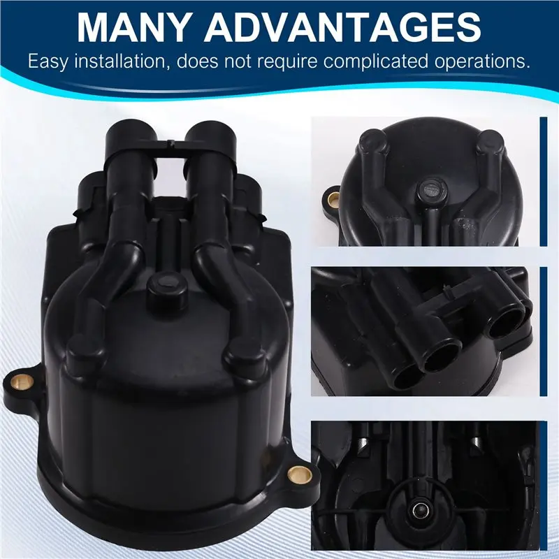 Stablize 3X Distributor Cap For Toyota Forklift 4Y Engine 5FG/6FG/7FG 8FG10 19101-76007-71 view 5