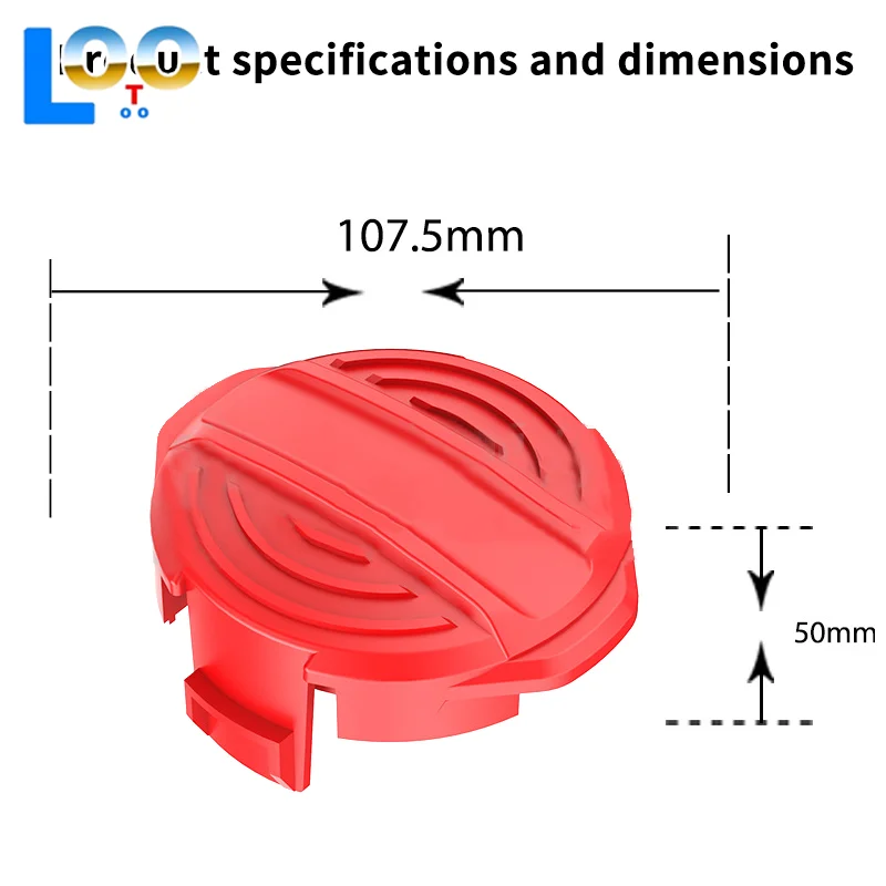 CMZST260H Cubierta de cabezal de carrete de recortadora para cortadoras de hilo Craftsman serie CMCST920 y CMCST960, tapa de cabezal de carrete de cortacésped de repuesto