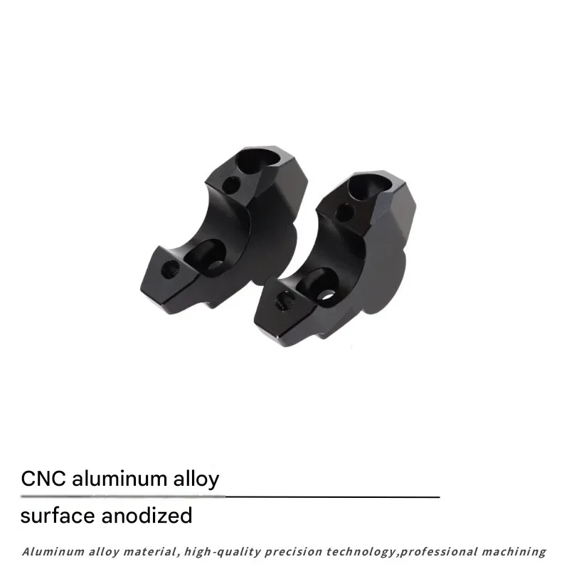 FOR CNC Aluminum Handlebar Risers 28mm Height 8mm Pullback ADV150 ADV160 ADV350 XADV750 Motorcycle Handlebar Riser Clamps Clamps