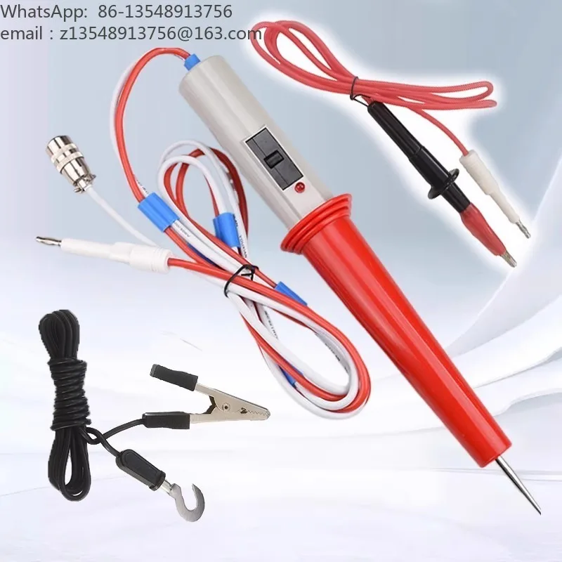 Hipot Tester High Voltage Probe Remote Control Test Gun, High Voltage Test Lead for Accurate Measurement