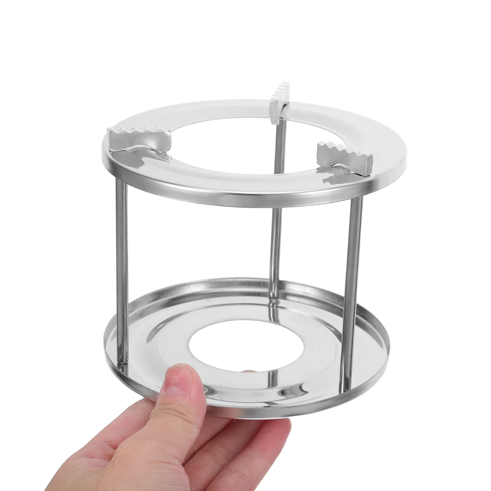 

Mini Coffee Stove Rack Stainless Steel Portable Pot Stand - Stable Campfire Cooking Rack for Outdoor Enthusiasts Festival
