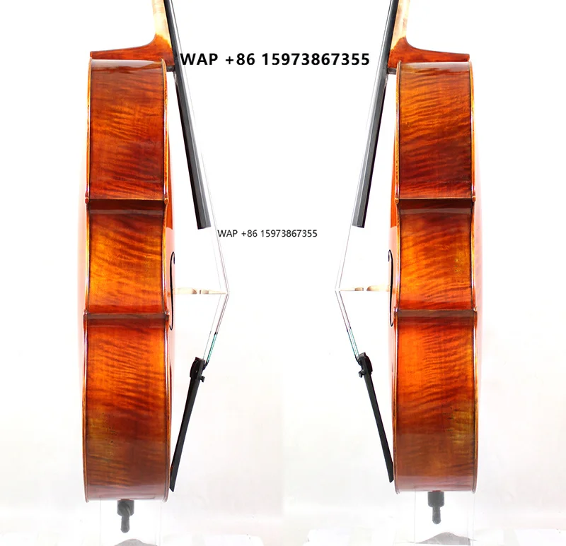 Top Grade Professional Cello with Nice Natural Flame
