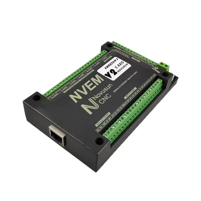 NVEM CNC controlador de movimiento 200KHz Nvemv2.1 actualización 3 4 5 6 ejes Mach3 tarjeta de Control interfaz Ethernet