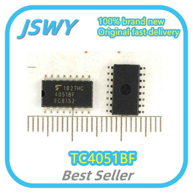 

(10/50pcs) TC4051BF TC4051 Marked 4051BF SOP16 Logic Calculator IC, Brand New and Original, Large Inventory