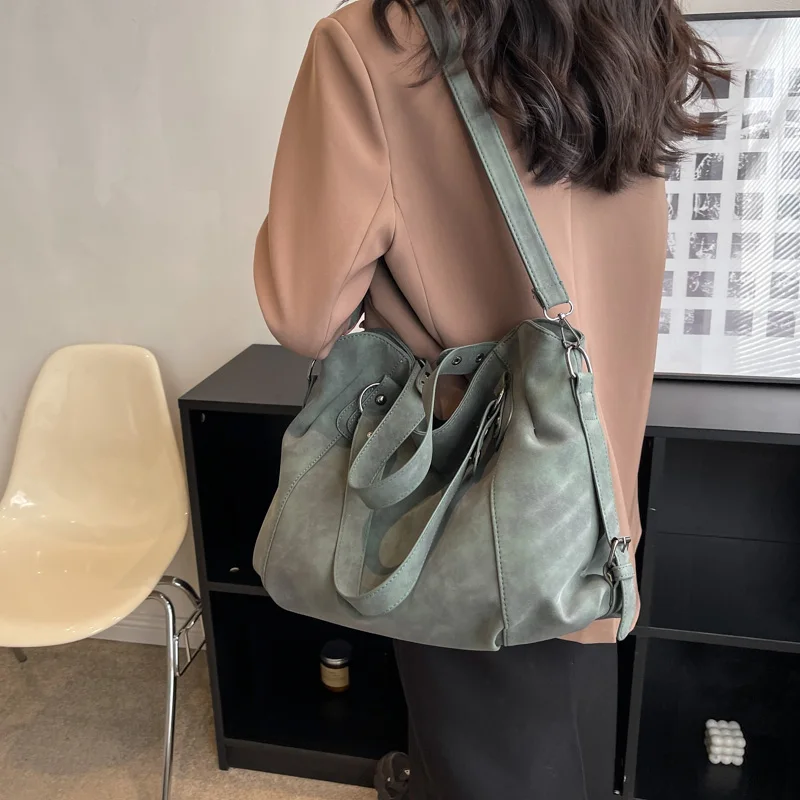 Women's Bag Large Capacity Totes Retro Luxury Handbags High Quality Messenger Bags Vintage Crossbody Bags Brand Shoulder Bags