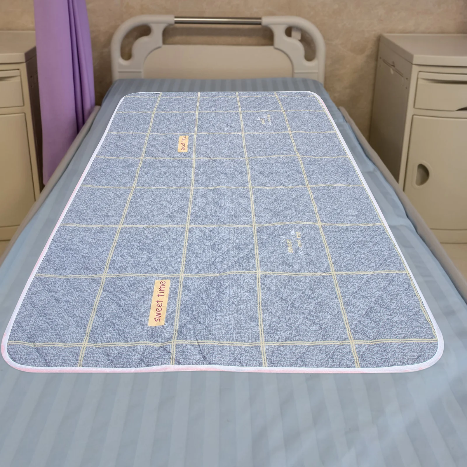 Matelas d\'urine portable pour adultes et bébés, coussinets confortables, coussinets lavables