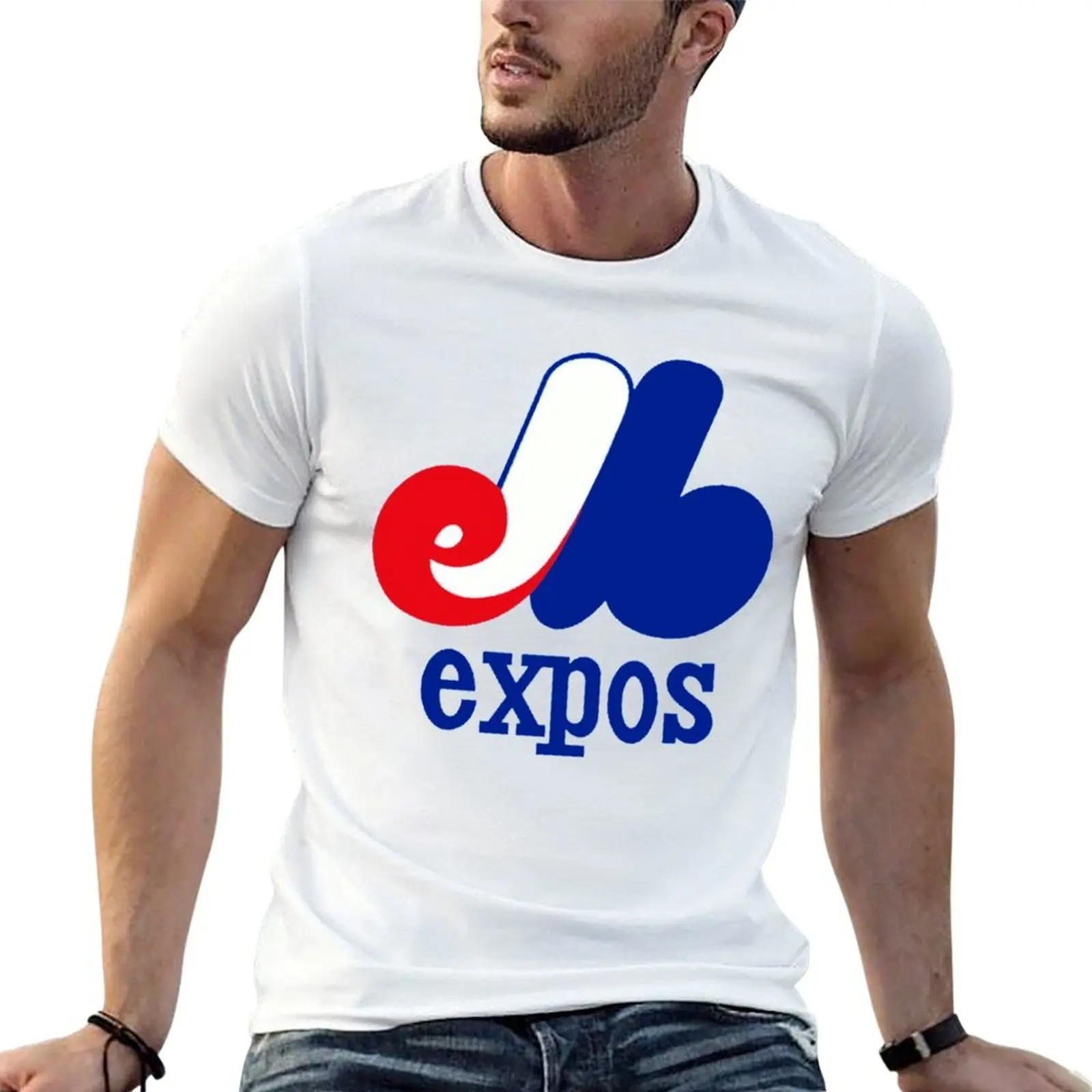 

Montreal Expos Jersey T-Shirt t shirts for man graphic tees t shirt custom print T-Shirt