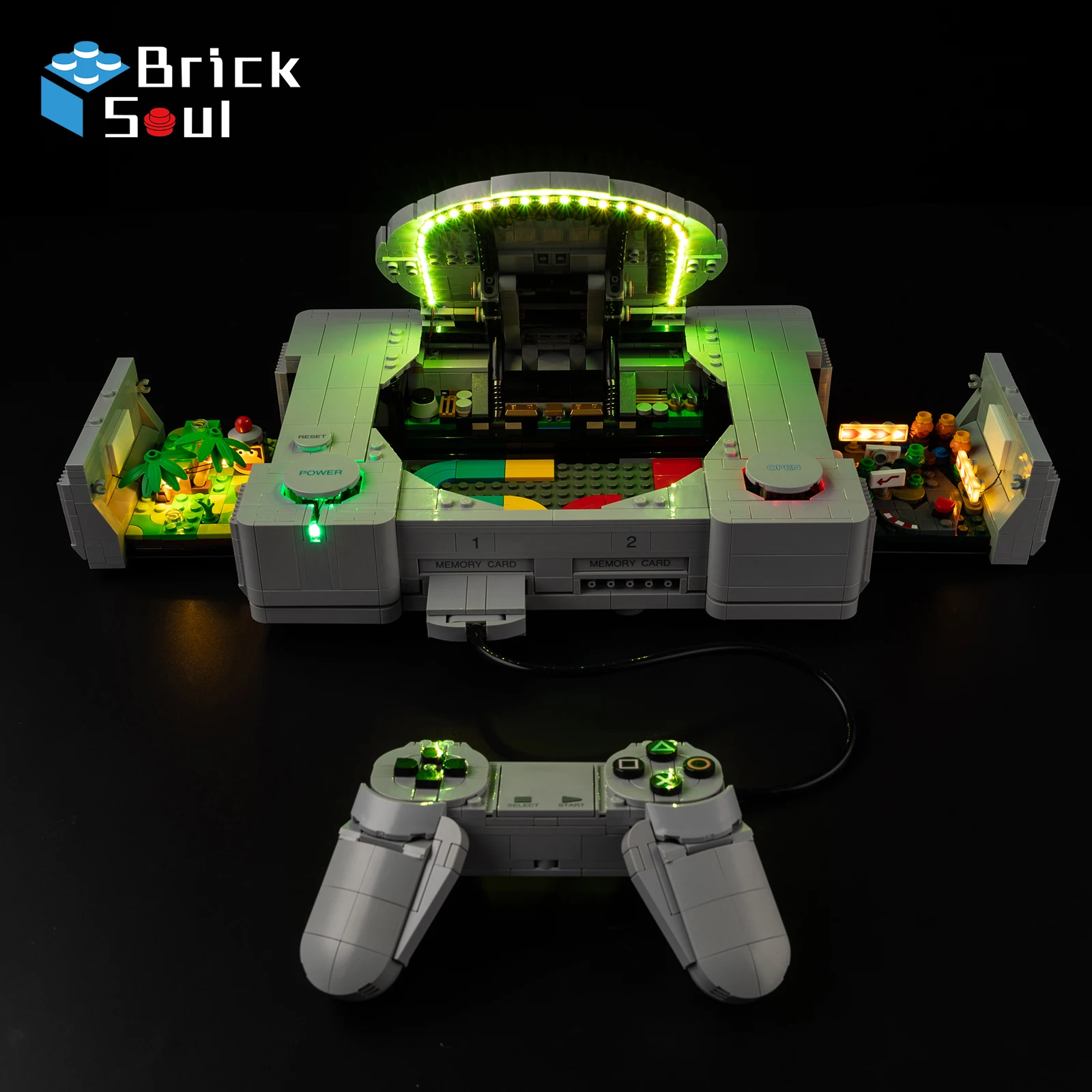 BrickSoul Led Light Kit Suitable for Lego PlayStation 72306 Building Blocks