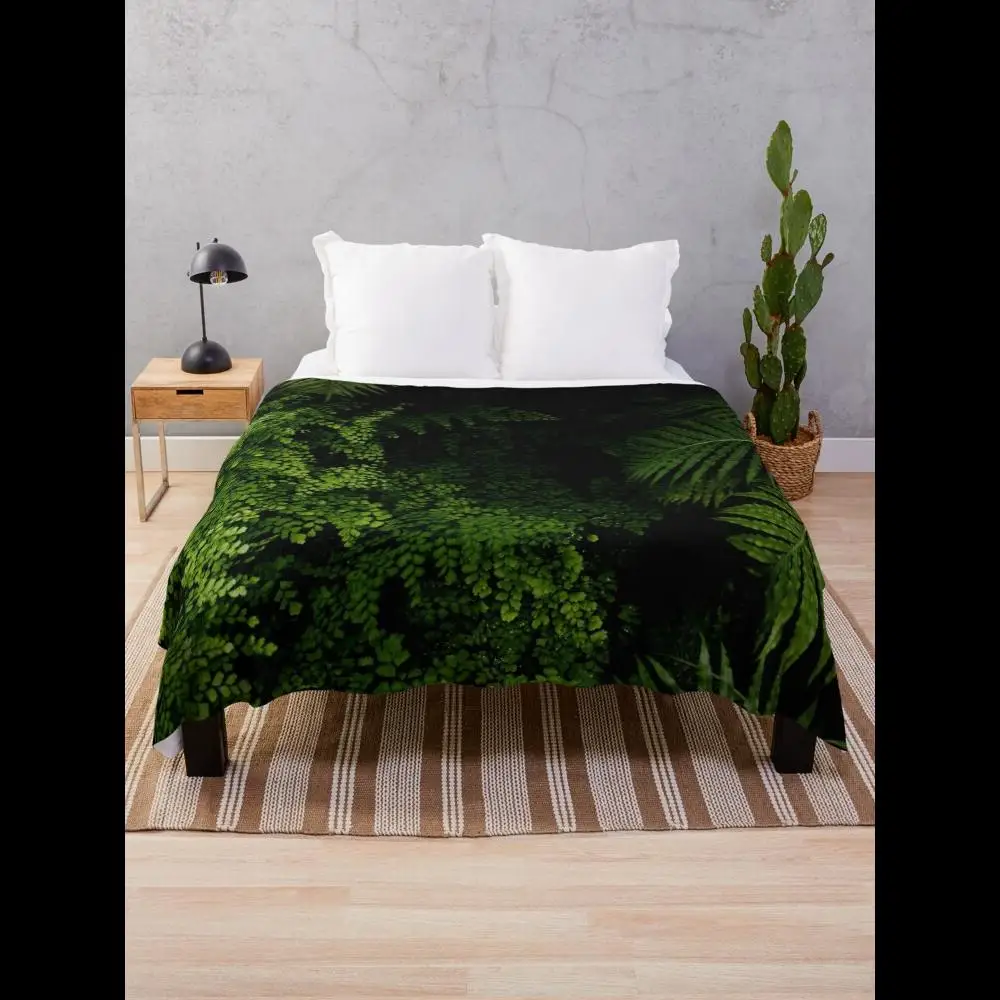 

Tropical Jungle Throw Blanket Soft Cozy Plush for Living Room Couch Decor Perfect Gift Idea