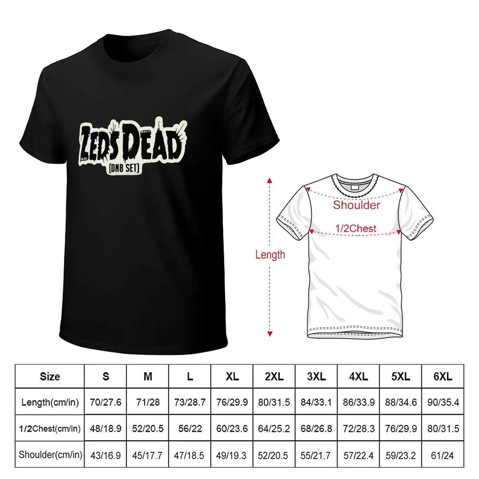 Zeds Dead T-Shirt customizeds cute clothes blacks men t shirts high quality