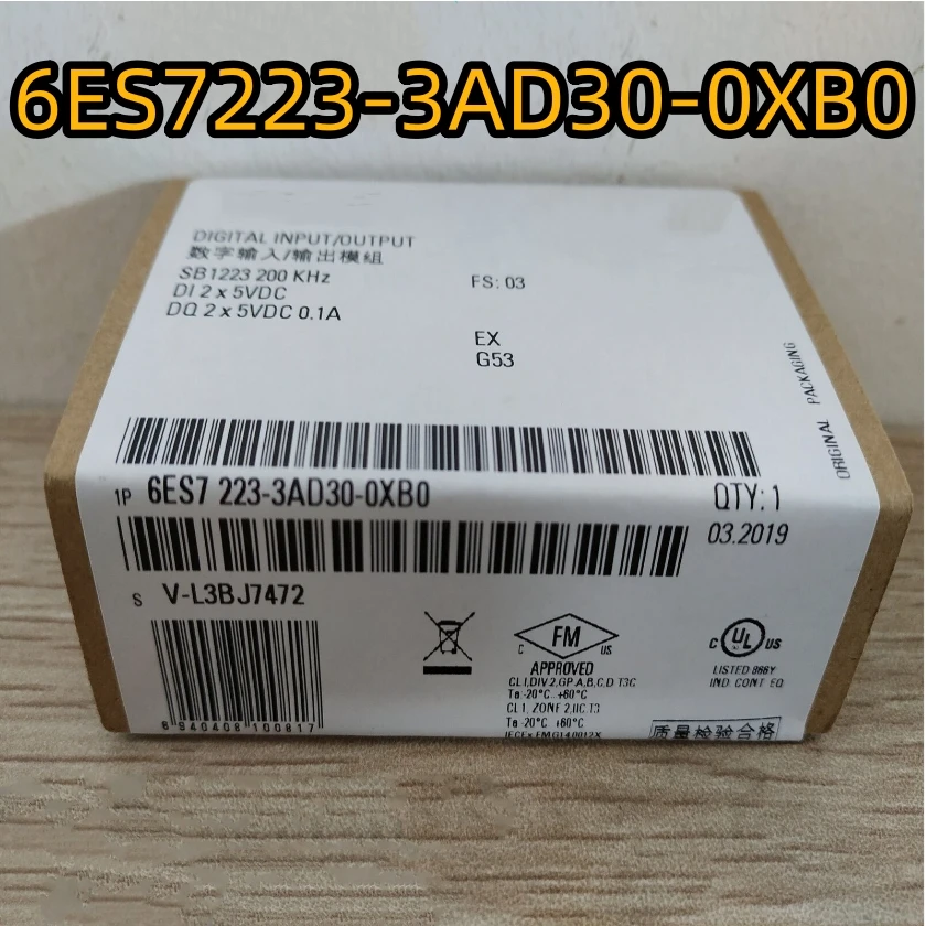 

New S7-1200 digital module 6ES7 223-3AD30-0XB0 6ES7223-3AD30-0XB0 6ES72 23-3AD30-0XB0 one-year warranty, fast delivery