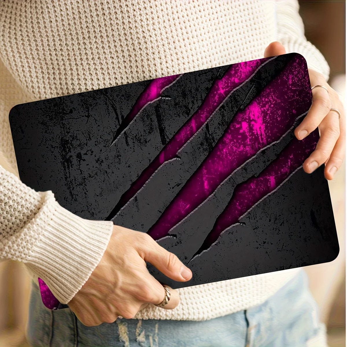 

Набор из 2 штук, наклейка-деколь для ноутбука с рисунком "Кракле-клоу", универсальная наклейка-скин для нетбука, одноразовая наклейка-деколь для ноутбука