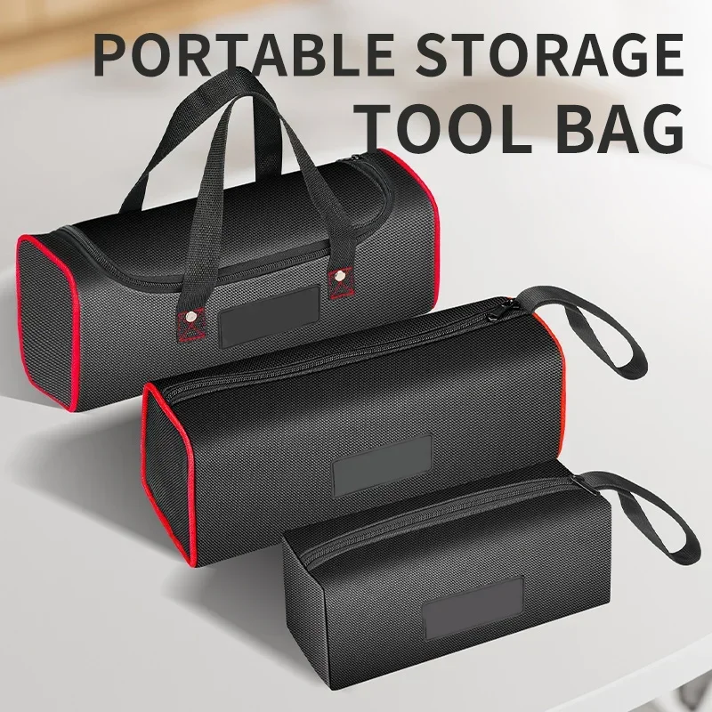 Large / Small Multifunctional Tool Bag Waterproof Wear-Resistant Durable Oxford Cloth Portable Tool Storage Tool Bag