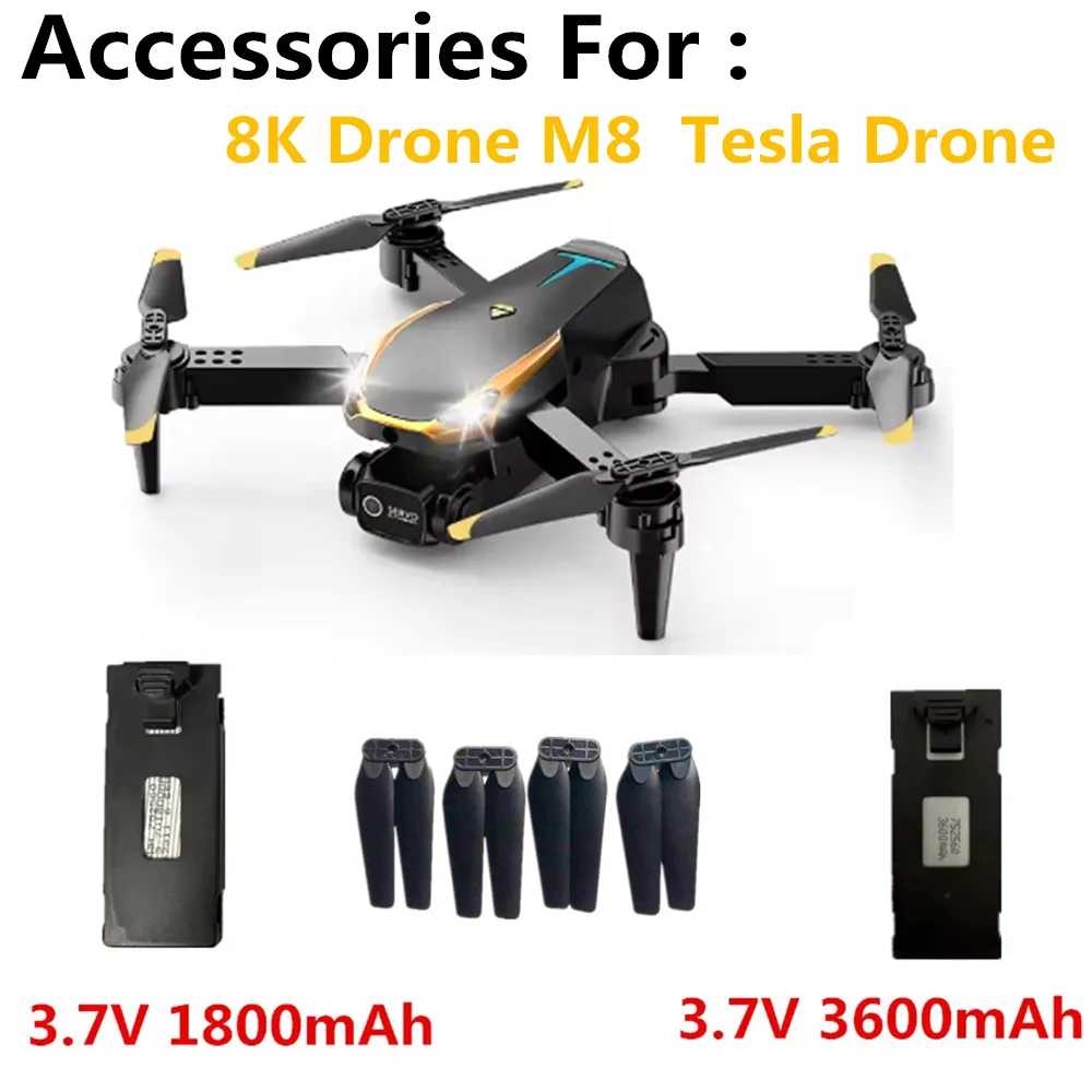 Kit De Repuesto Para Drone T26 – Incluye Hélices, Protector De Hélices, Batería LiPo 1200 MAh Y Cable De Carga Kit De Repuesto Drone T26