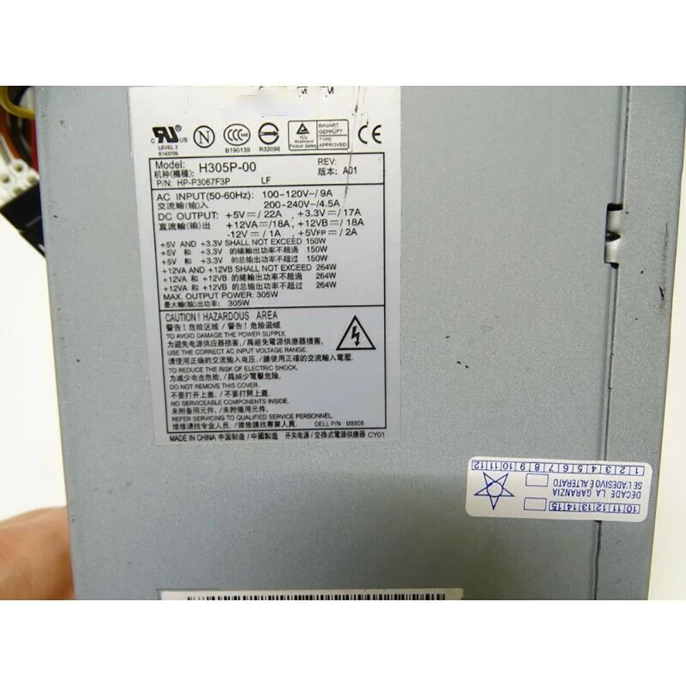 Voor 380 330 360 755 L305P-01 00 N305P-06 H305P-00 N255PD-00 Voeding