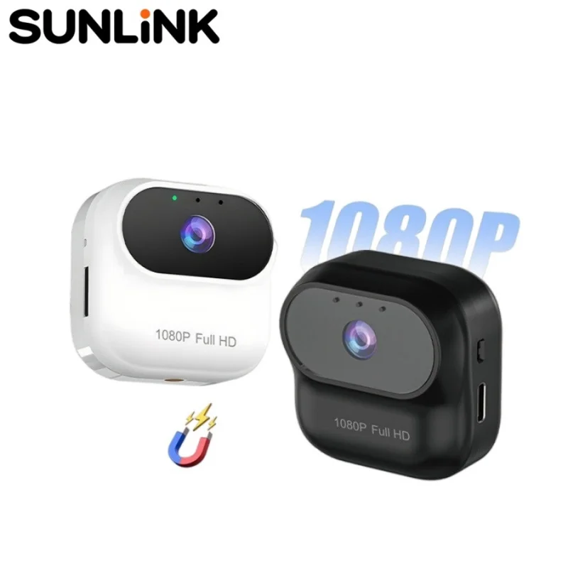 

1pc HD action camera outdoor portable vlog sport cycling camera wifi pet monitoring camera Mini Magnetic recorder