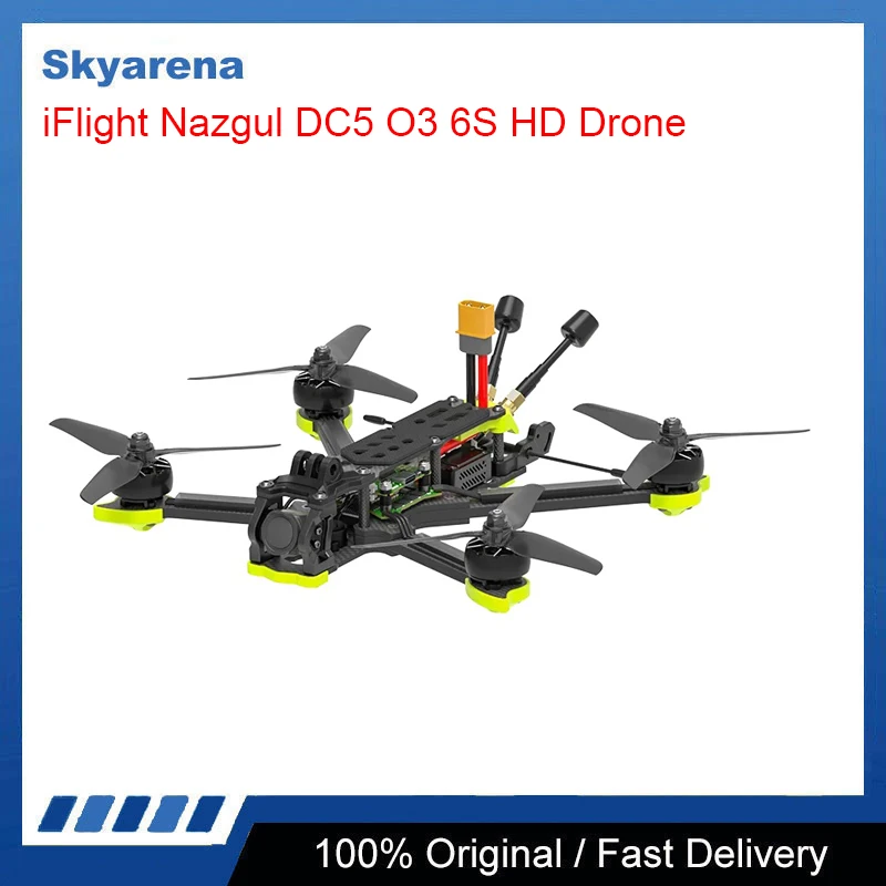 

IFlight Nazgul DC5 O3 6S HD Drone BNF с O3 Air Unit Digital HD System для FPV drone