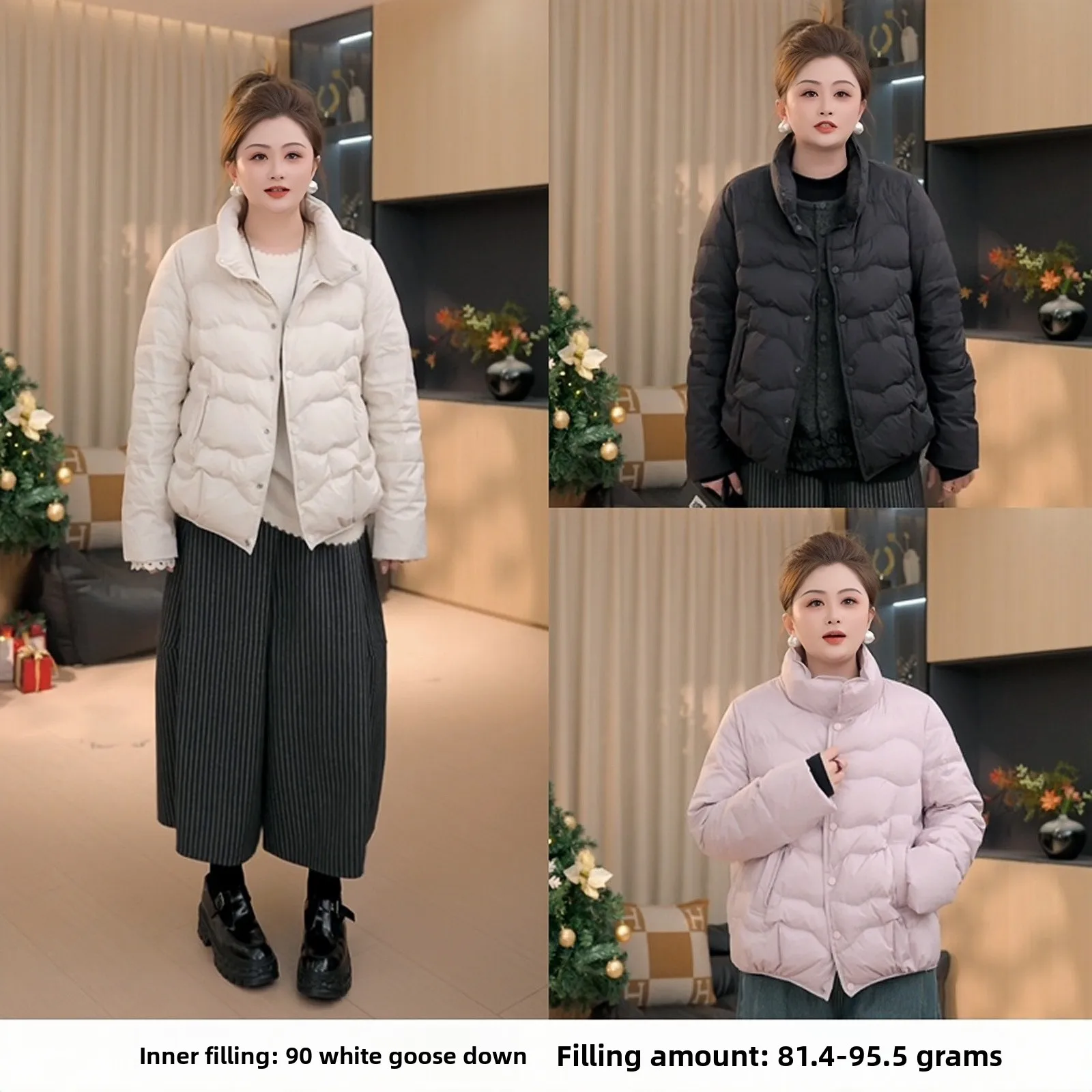 

Зимняя куртка PengJiaJia из гусиного пуха больших размеров: новая модель, безупречное тепло, без давления на тело, для женщин больших размеров