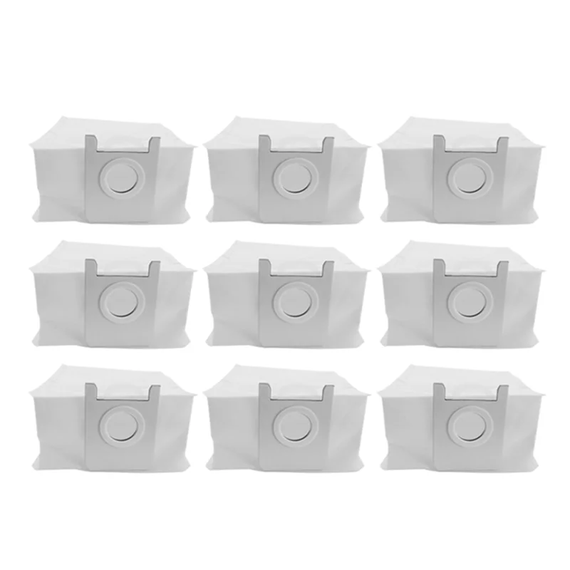 9Pcs Dust Bag Hepa Filter Replacement Accessories for Xclea H30 / H40 / PLUS QYSDJ01 Robot Vacuum Cleaner