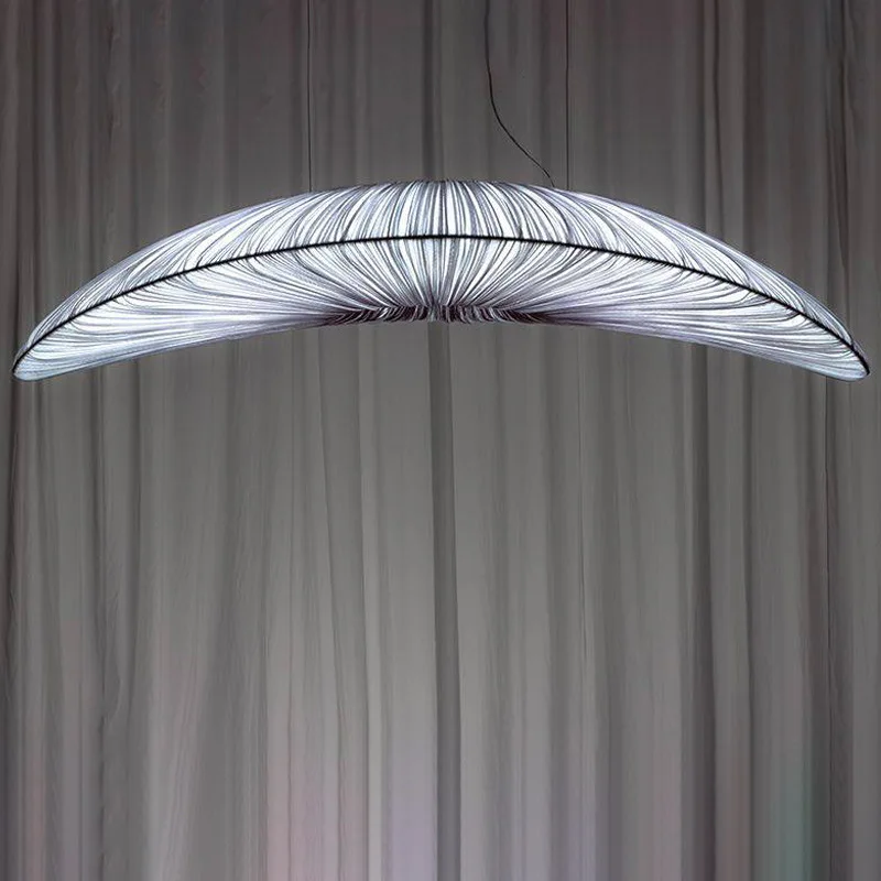 

New Chinese style simple personality modern restaurant study bar tea room B & B Nordic creative sailing cloth chandelier