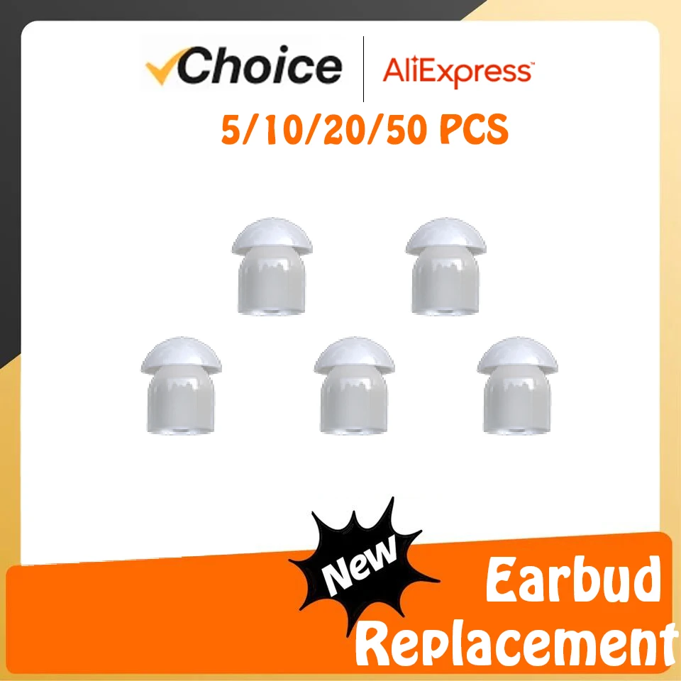 

Акустическая гарнитура Walkie Talkie, сменные наушники-вкладыши с грибами, мягкие силиконовые беруши, совместимые с катушкой, акустическая воздушная трубка