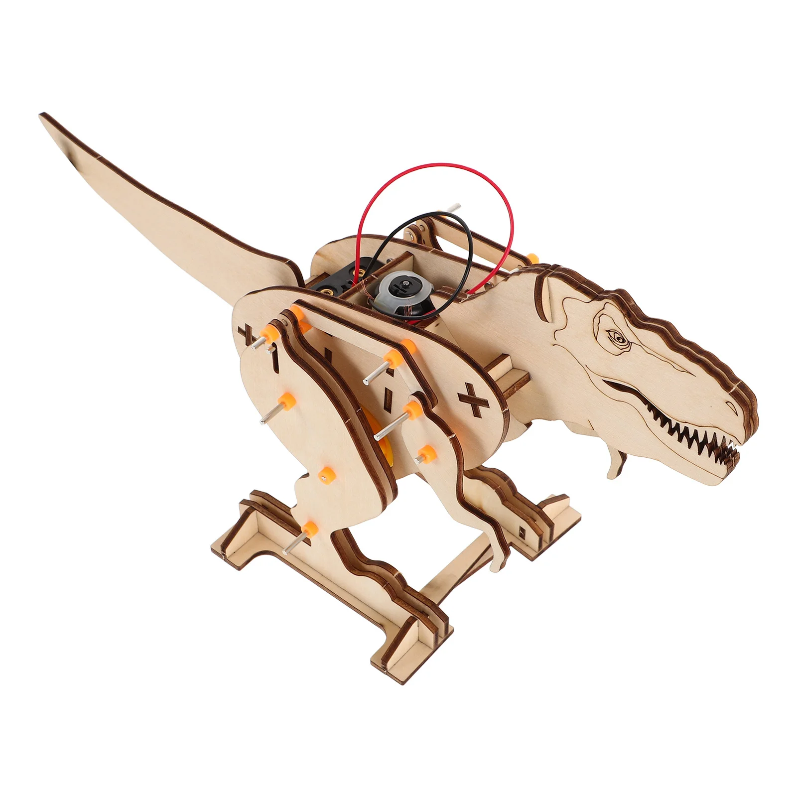 

Tyrannosaurus Assembly Toy Puzzles Dinosaur Building Model Wood Action Figures Child