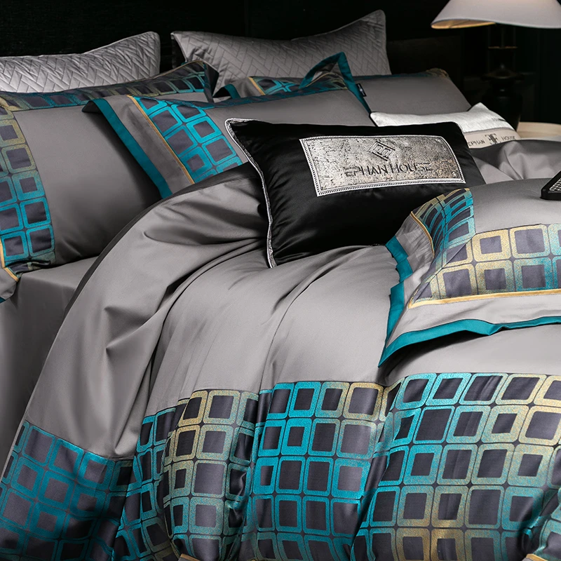Deeo grijs patchwork dekbedove - Duvet Cover Sets With Zipper recensie en prijs