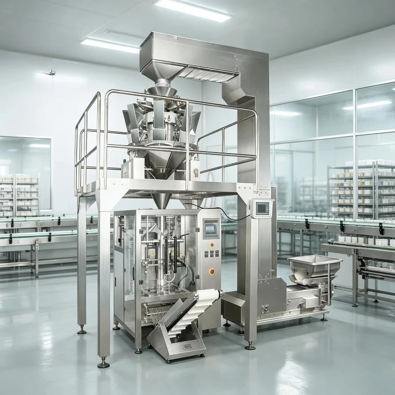 Vertical Entil Dry Fruit Beans Cashew Nut Granular Packing Machine Multi-Function Plastic Packaging Machine