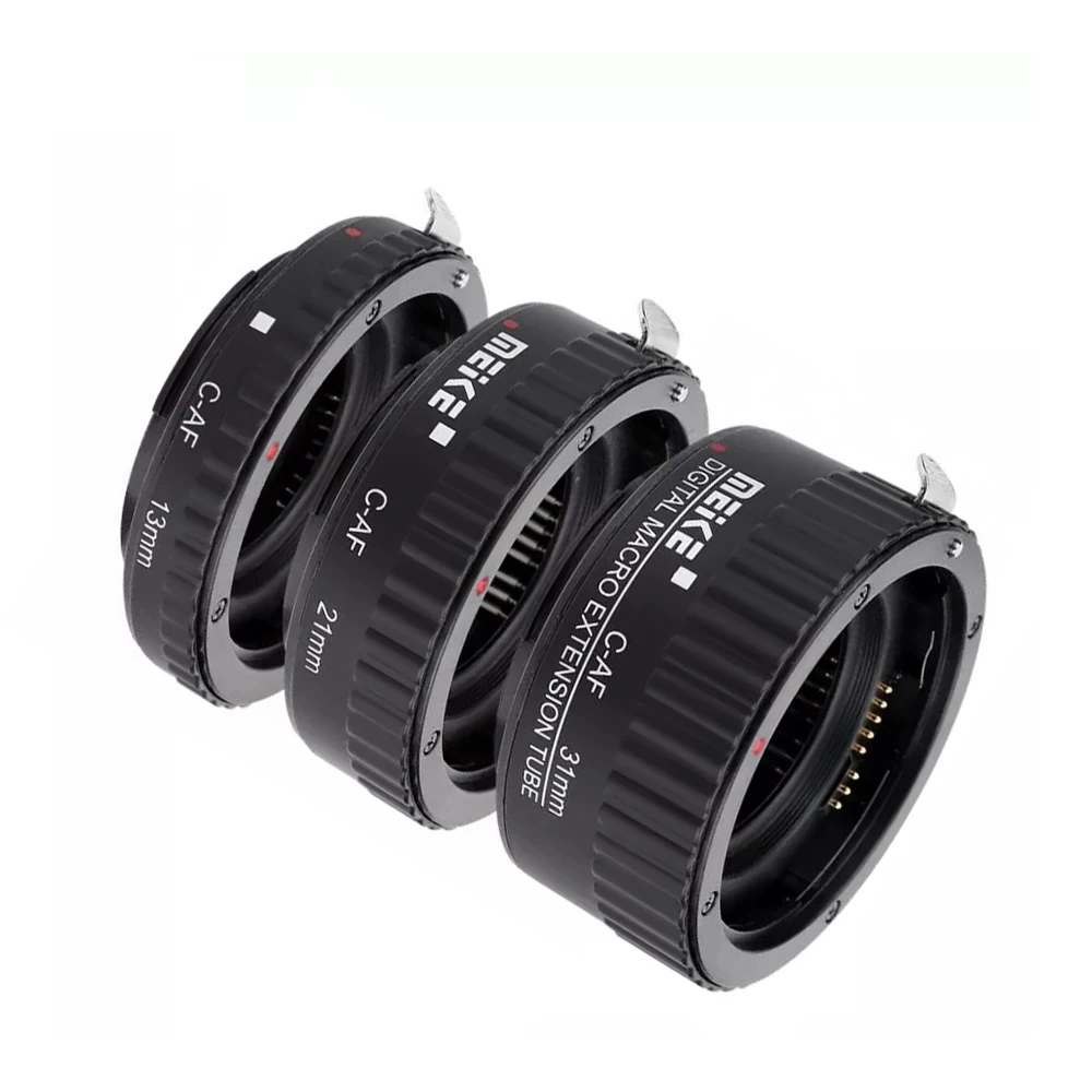 Meike AF Auto Focus Macro Extension Tube Adapter Ring for Canon EF Mount 760D 700D 90D 80D 70D 5D 6D 7D 1300D Rebel T6 T7 T5 T8i - Image 3