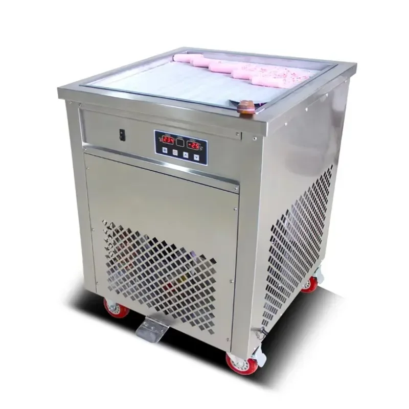 

2019The Hottest Commercial Fried Ice Cream Machine ForFamily, All Kinds of Places, Parties