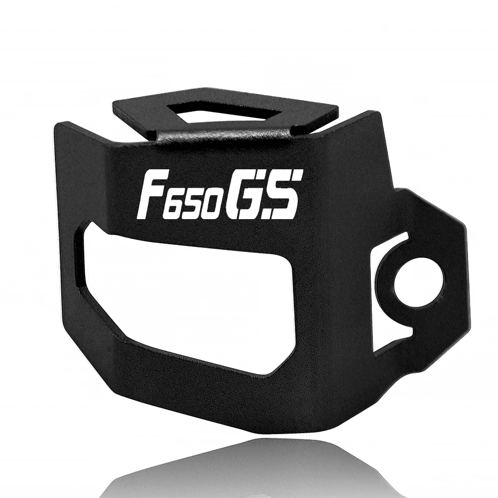 Para BMW F650GS F 650 GS 2008-2012 2011 2009 2010 F650 GS F 650GS motocicleta CNC Protector de cubierta de depósito de líquido de frenos trasero