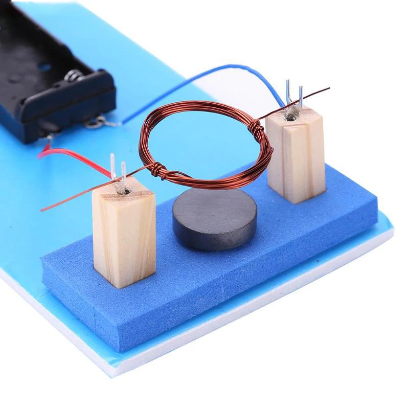 Kinder Wissenschaft Lernspielzeug Montessori DIY Gleichstrommotor Physikalische Produktion Technologie Wissenschaftliche Experimentierausrüstung – Detail 3