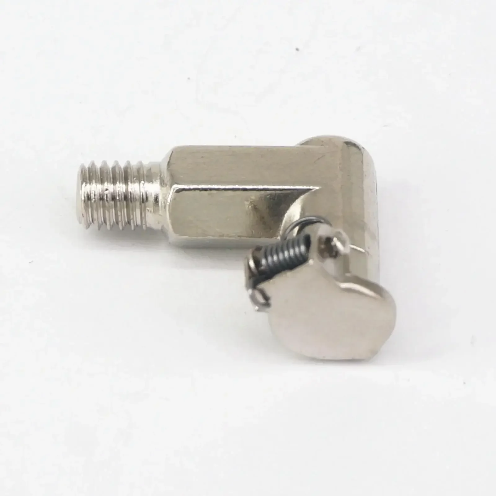 مجموعة 5 M6x1 M8x1 M10x1 1/8 "BSP الكوع النيكل مطلي سبائك الزنك كوب زيت مزيتة الربيع الوجه غطاء ل ضرب ملكة جمال محرك المحرك