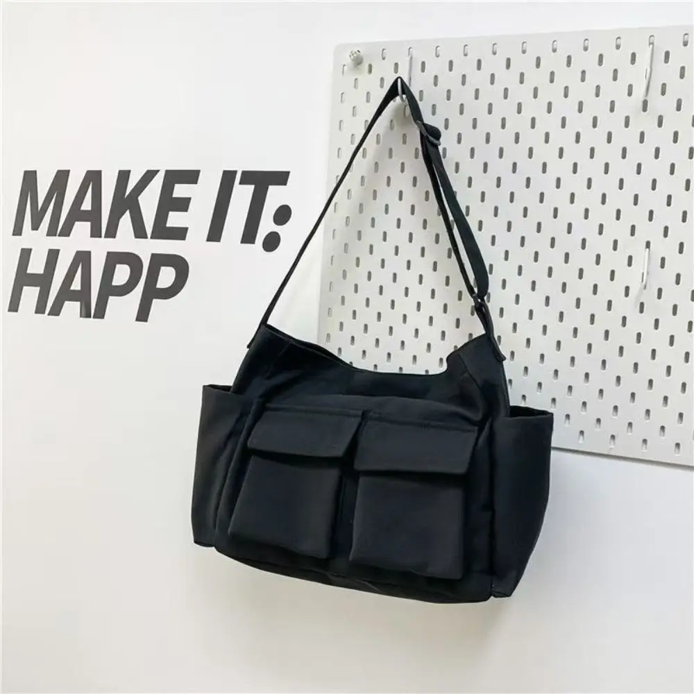 

Модные винтажные холщовые сумки через плечо в стиле Харадзюку, вместительные подростковые сумки-мессенджеры, сумки-тоут, сумки-кроссбоди для девочек