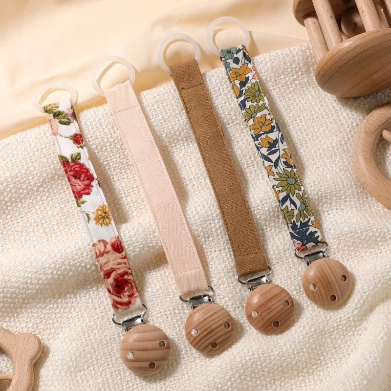 

QX2D набор 4PCS Baby Pacifier Holder Clip Clip Chaine Thette Thent