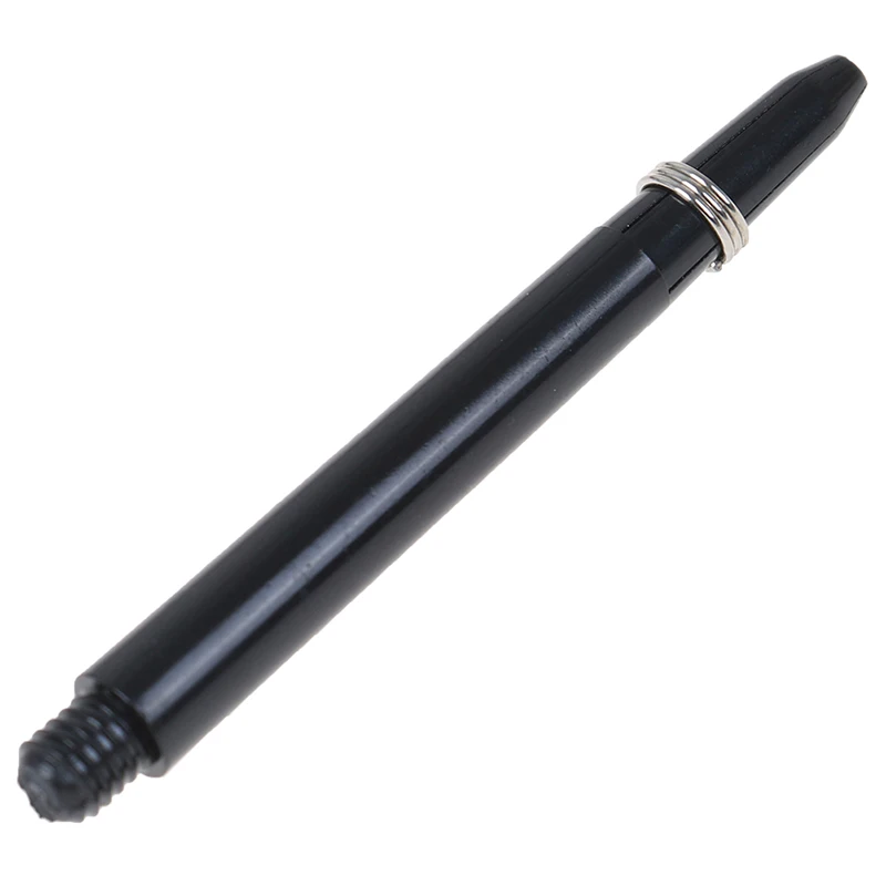 50pcs 48mm Nylon Dart Shafts 2BA Screw Thread Darts Rod Stem+Protection Ring view 3